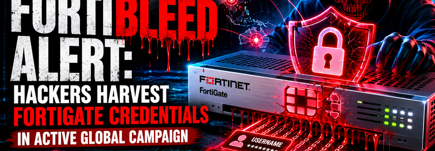 FortiBleed Alert: Hackers Harvest FortiGate Credentials in Active Global Campaign