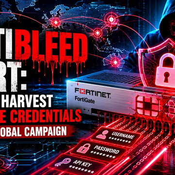 FortiBleed Alert: Hackers Harvest FortiGate Credentials in Active Global Campaign