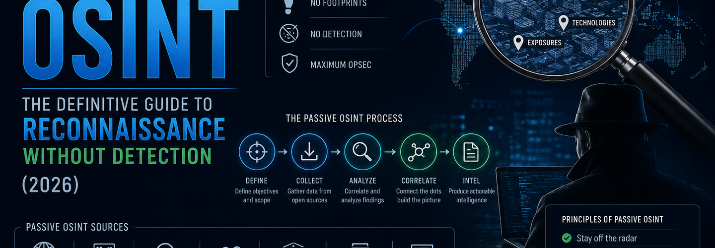 The Anatomy of Passive OSINT: The Definitive Guide to Reconnaissance Without Detection (2026)