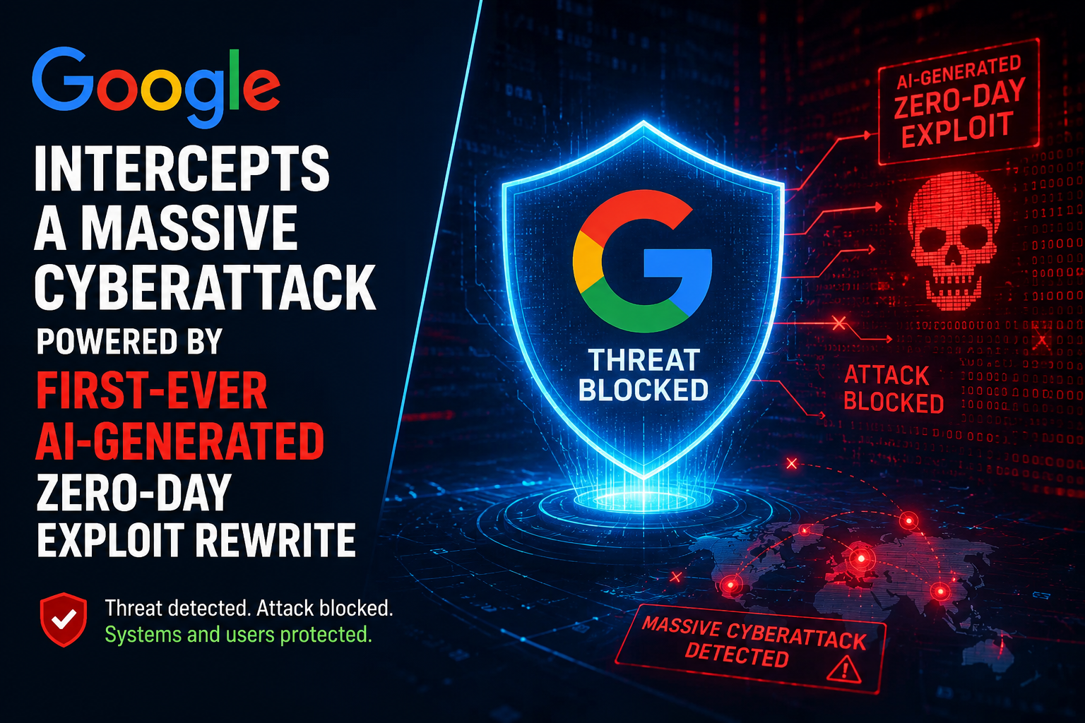 Google Foils Major Cyberattack Powered by AI-Created Zero-Day Vulnerability