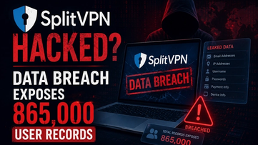 SplitVPN Hacked: Data Breach Exposes 865,000 User Records and 58 Million Hidden Connection Logs (July 2026)