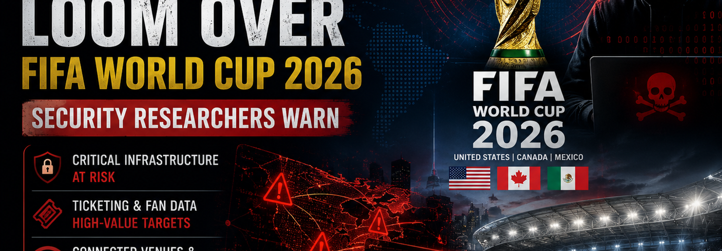 Massive Cyber Threats Loom Over FIFA World Cup 2026, Security Researchers Warn