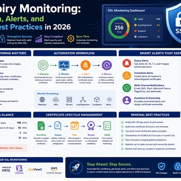 SSL Expiry Monitoring: Automation, Alerts, and Renewal Best Practices in 2026