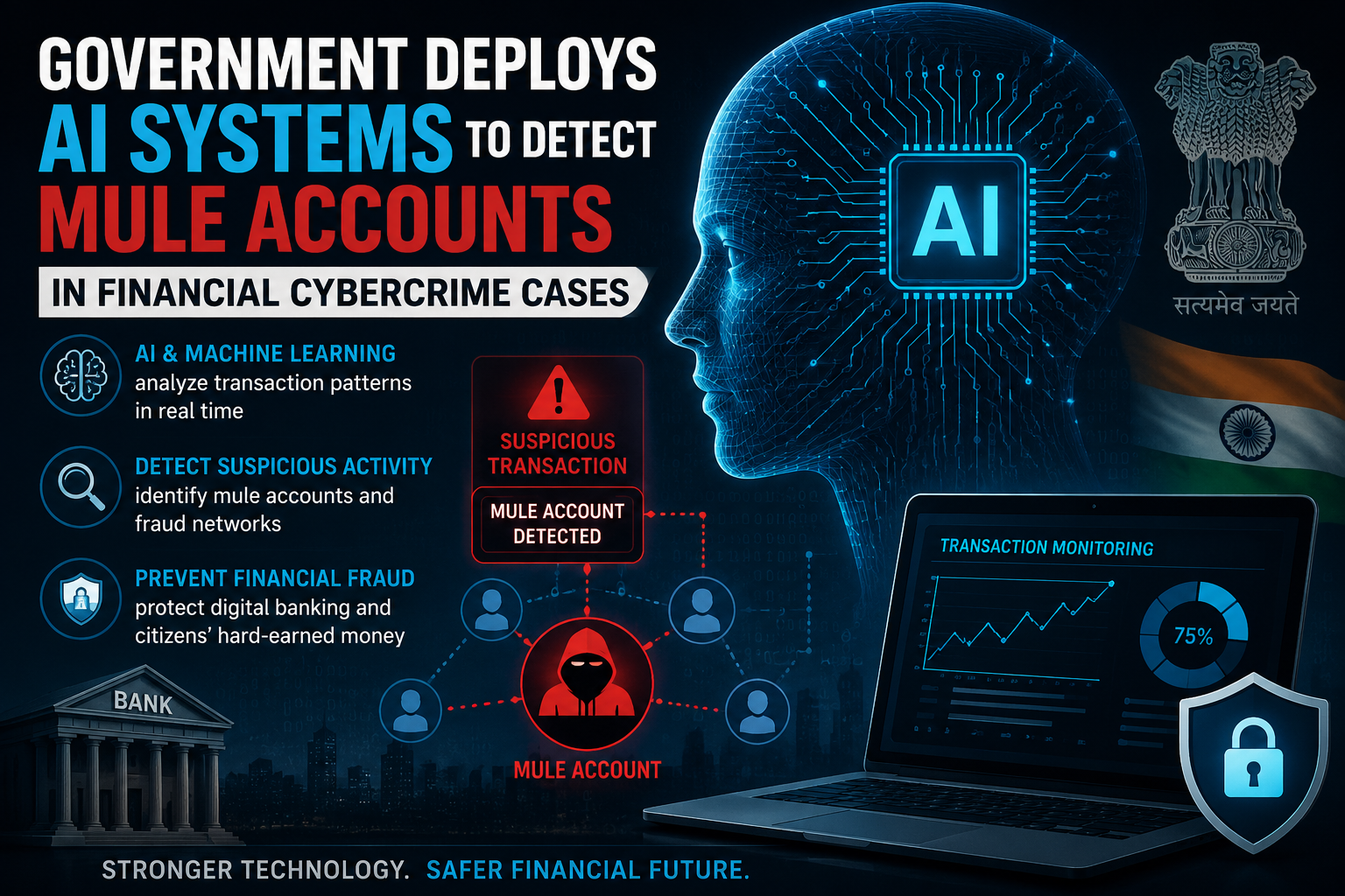 Government Deploys AI Systems to Detect Mule Accounts in Financial Cybercrime Cases