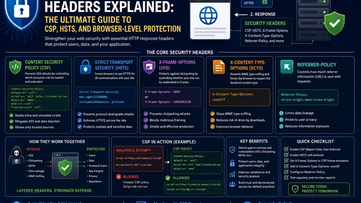 HTTP Security Headers Explained: The Ultimate Guide to CSP, HSTS, and Browser-Level Protection