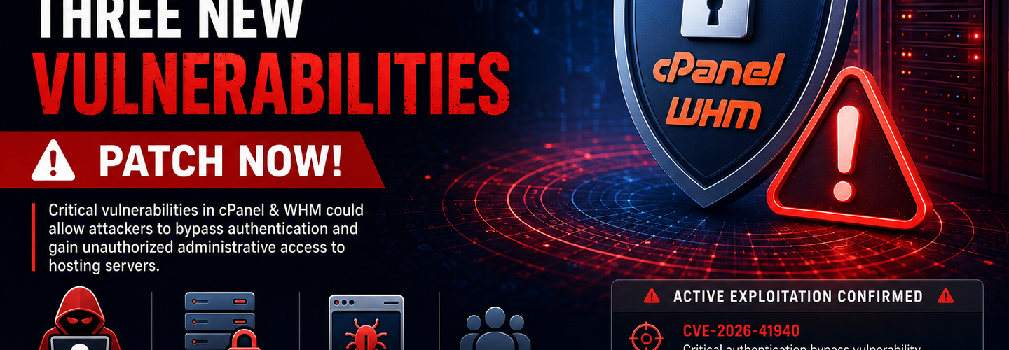 cPanel and WHM Release Emergency Fixes for Critical Vulnerabilities — Administrators Urged to Patch Immediately