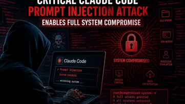 Critical Claude Code Prompt Injection Attack Enables Full System Compromise