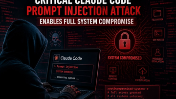 Critical Claude Code Prompt Injection Attack Enables Full System Compromise