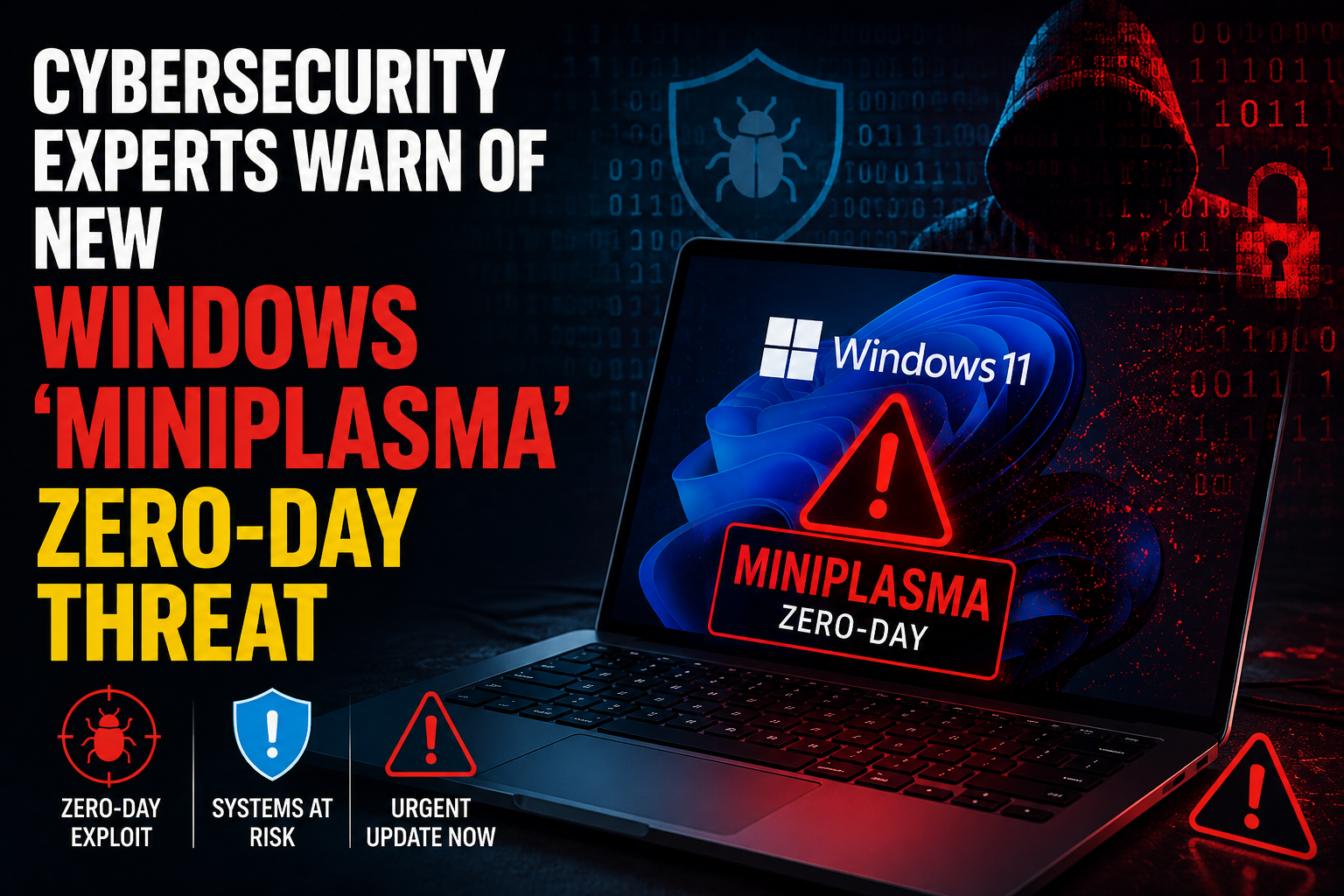 Cybersecurity Experts Warn of New Windows ‘MiniPlasma’ Zero-Day Threat