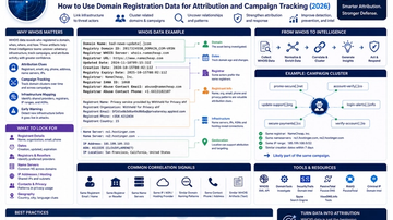 WHOIS for Threat Intelligence: How to Use Domain Registration Data for Attribution and Campaign Tracking (2026)