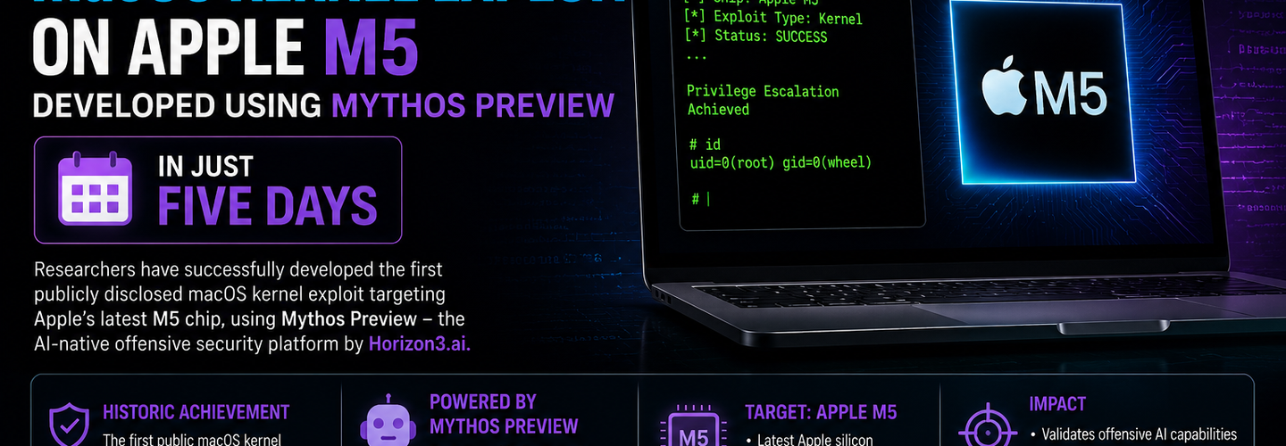 First Public macOS Kernel Exploit on Apple M5 Developed Using Mythos Preview in Just Five Days