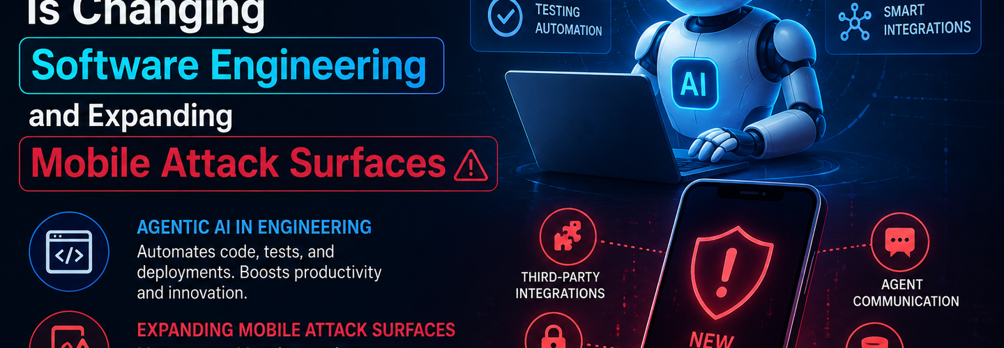 How Agentic AI Is Changing Software Engineering and Expanding Mobile Attack Surfaces