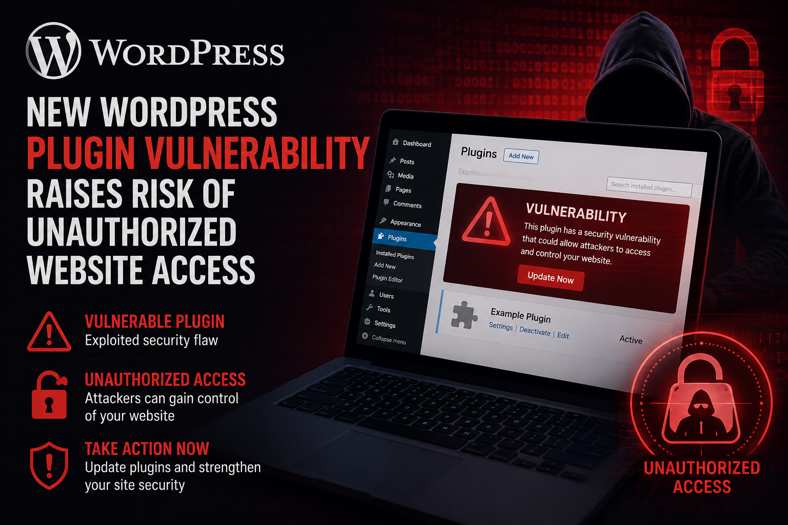 New WordPress Plugin Vulnerability Raises Risk of Unauthorized Website Access