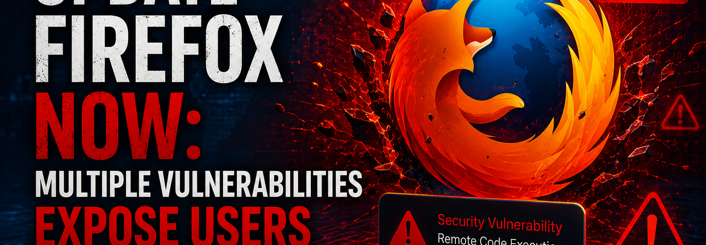 Update Firefox Now: Multiple Vulnerabilities Expose Users to RCE Attacks