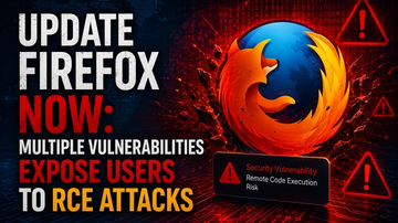 Update Firefox Now: Multiple Vulnerabilities Expose Users to RCE Attacks