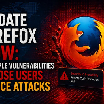 Update Firefox Now: Multiple Vulnerabilities Expose Users to RCE Attacks