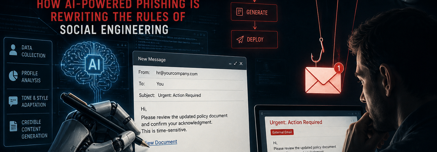 When the Bait Writes Itself: How AI-Powered Phishing Is Rewriting the Rules of Social Engineering