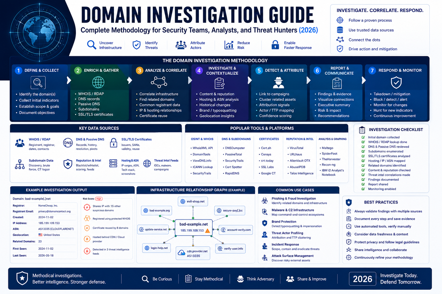 Domain Investigation Guide: Complete Methodology for Security Teams, Analysts, and Threat Hunters (2026)