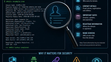 What Is a WHOIS Lookup? How Domain Registration Intelligence Works and Why It Matters for Security