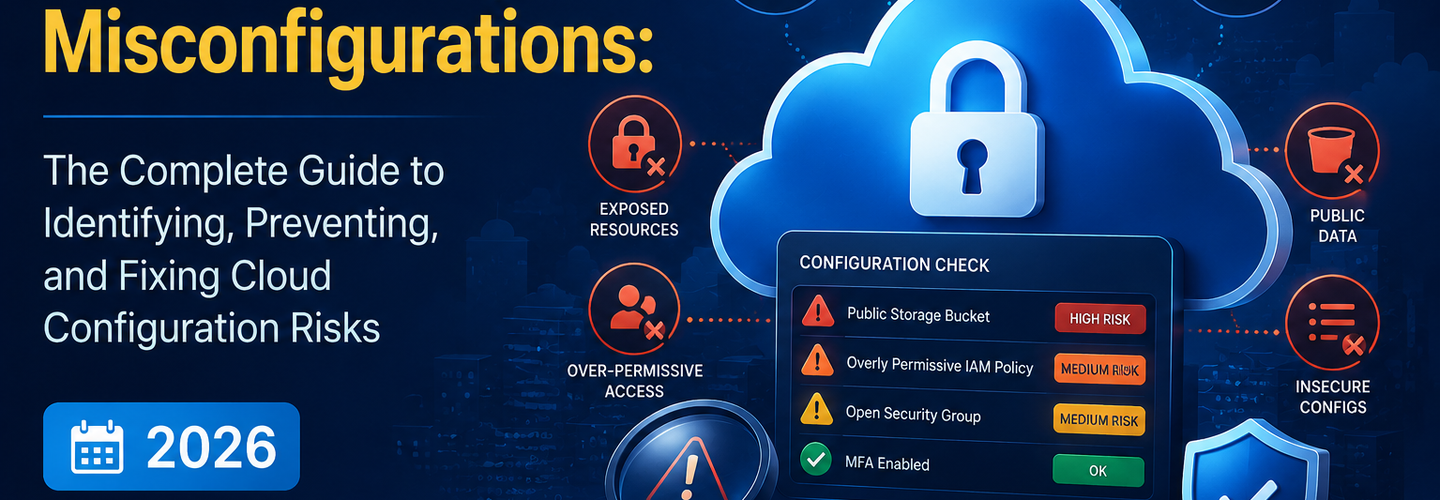 Cloud Security Misconfigurations: The Complete Guide to Identifying, Preventing, and Fixing Cloud Configuration Risks (2026)
