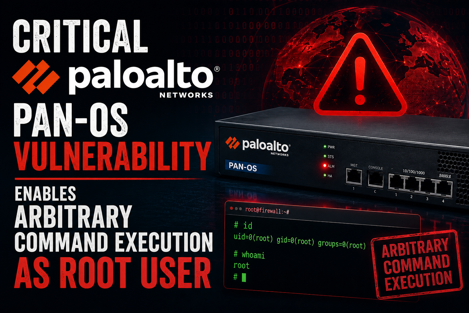 Critical Palo Alto PAN-OS Vulnerability Enables Arbitrary Command Execution as Root User: CVE-2026-0273 Analysis