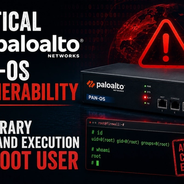 Critical Palo Alto PAN-OS Vulnerability Enables Arbitrary Command Execution as Root User: CVE-2026-0273 Analysis