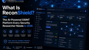 What Is ReconShield? The AI-Powered OSINT Platform Every Security Researcher Needs in 2026