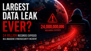 Largest Data Leak Ever? 24 Billion Records Exposed in a Massive Cybersecurity Incident