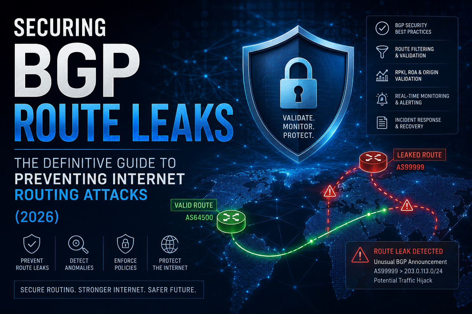 Securing BGP Route Leaks: The Definitive Guide to Preventing Internet Routing Attacks (2026)