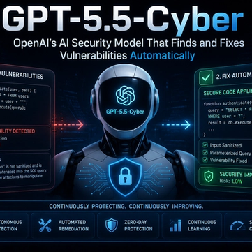 GPT-5.5-Cyber: OpenAI's AI Security Model That Finds and Fixes Vulnerabilities Automatically