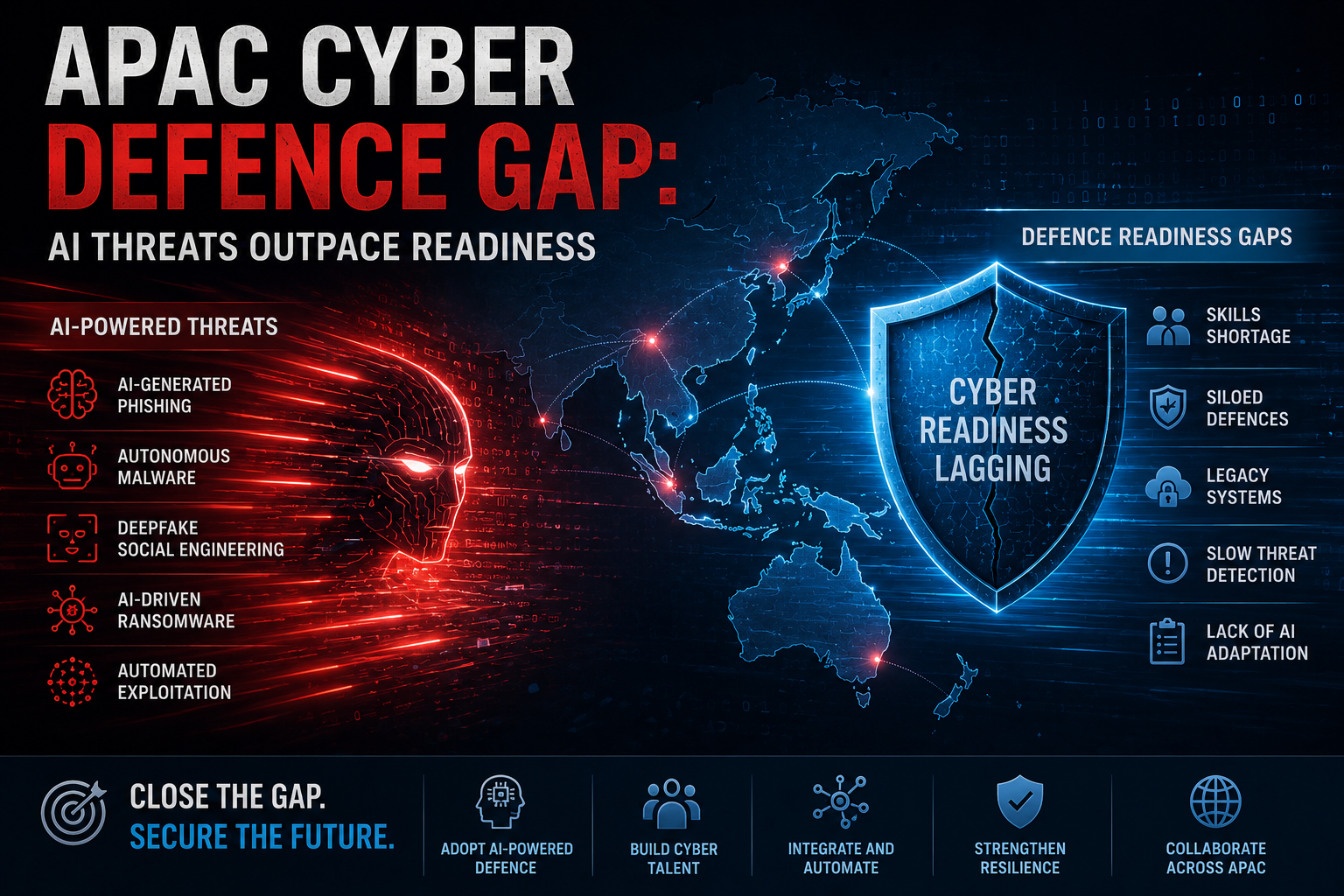 APAC Cyber Defence Gap: AI Threats Outpace Readiness