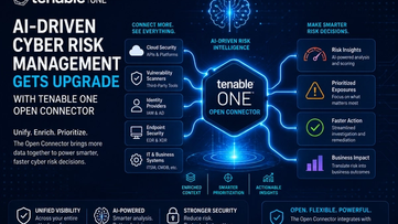 AI-Driven Cyber Risk Management Gets Upgrade with Tenable One Open Connector