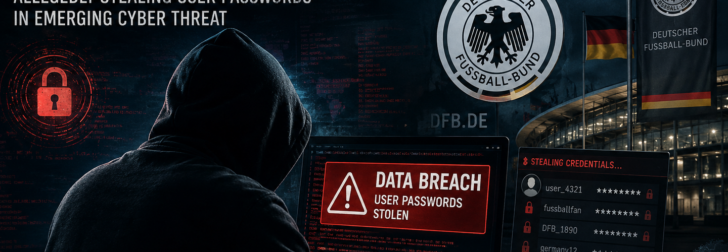 Hackers Target German Football Association, Allegedly Stealing User Passwords in Emerging Cyber Threat