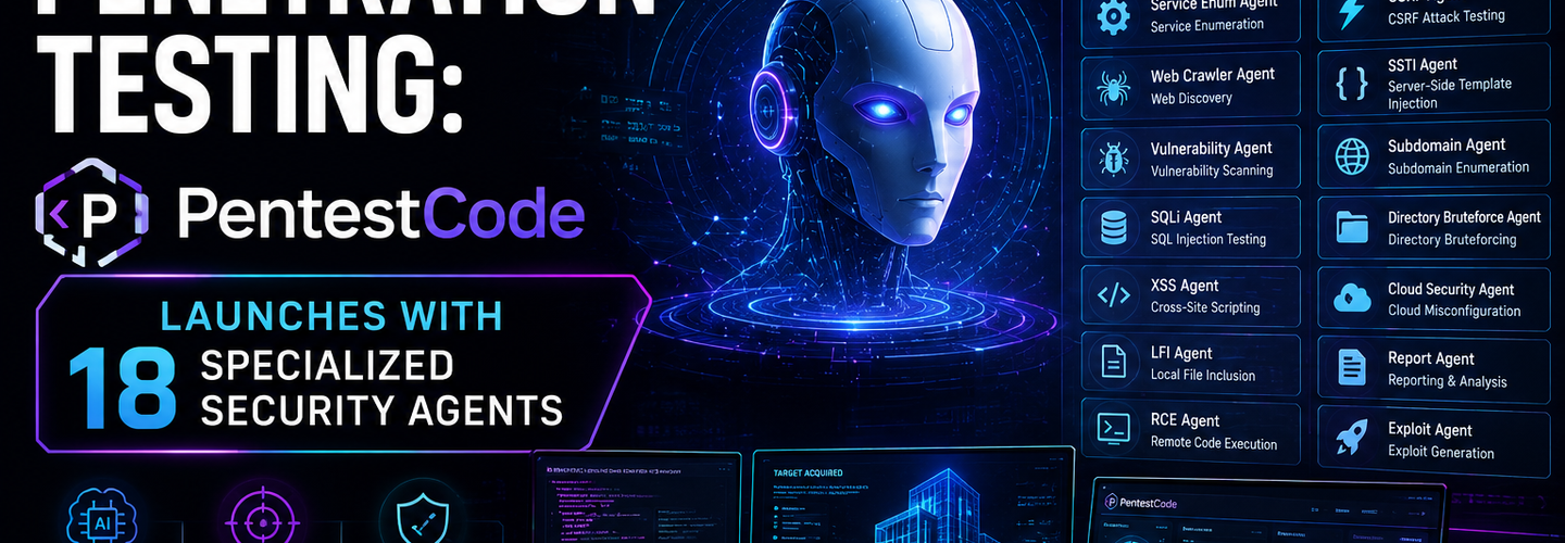 AI Meets Penetration Testing: PentestCode Launches with 18 Specialized Security Agents