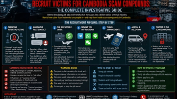 How Cyber Fraud Networks Recruit Victims for Cambodia Scam Compounds: The Complete Investigative Guide