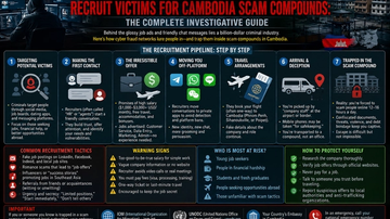 How Cyber Fraud Networks Recruit Victims for Cambodia Scam Compounds: The Complete Investigative Guide