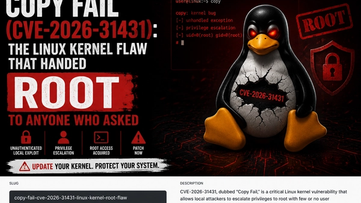 Copy Fail (CVE-2026-31431): The Linux Kernel Flaw That Handed Root to Anyone Who Asked