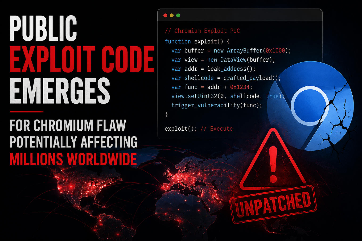 Public Exploit Code Emerges for Chromium Flaw Potentially Affecting Millions Worldwide