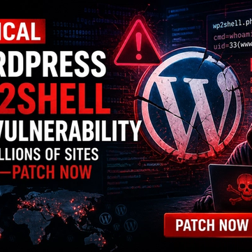 Critical WordPress wp2shell RCE Vulnerability Puts Millions of Sites at Risk—Patch Now
