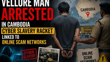 Vellore Man Arrested in Cambodia Cyber Slavery Racket Linked to Online Scam Networks