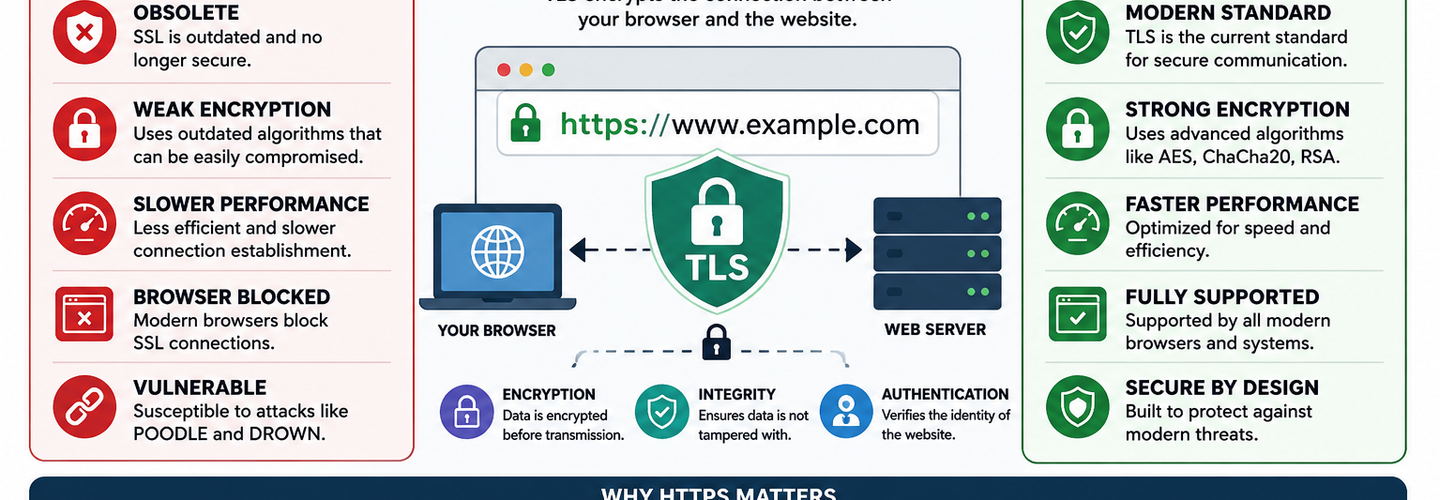 SSL vs TLS Explained: Complete HTTPS Security Guide for Modern Website Security