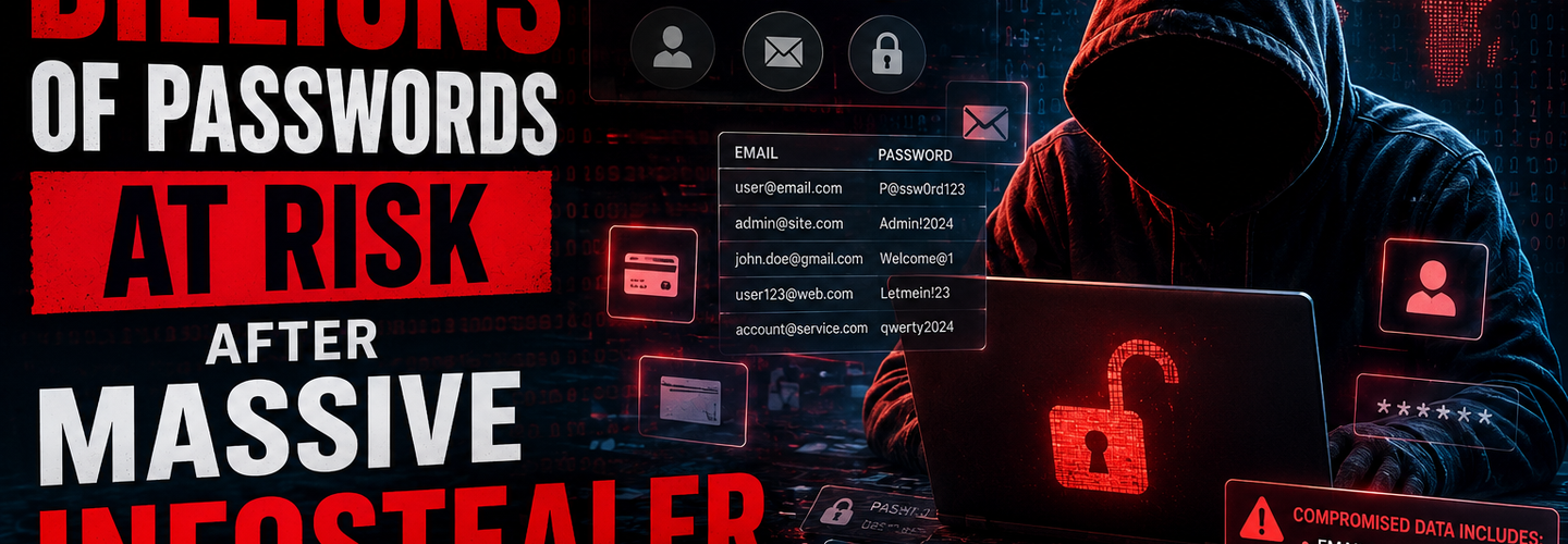 Billions of Passwords at Risk After Massive Infostealer Data Leak