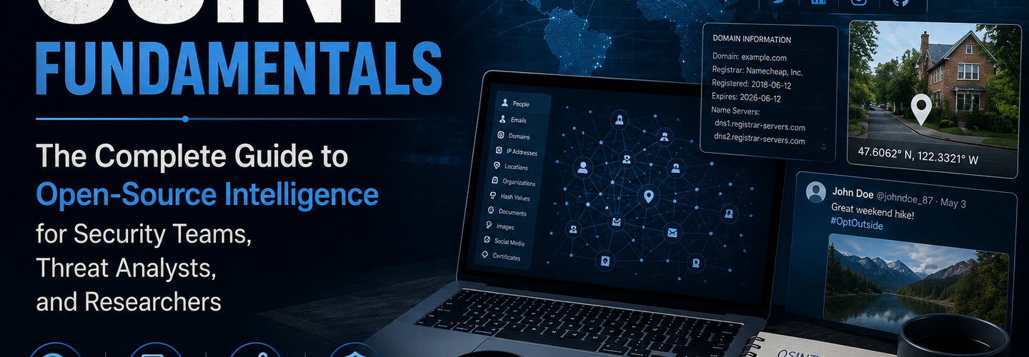 OSINT Fundamentals: The Complete Guide to Open-Source Intelligence for Security Teams, Threat Analysts, and Researchers