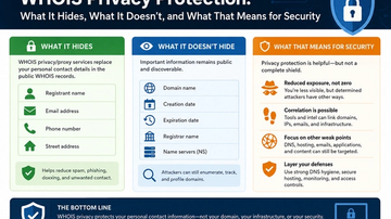 WHOIS Privacy Protection: What It Hides, What It Doesn't, and What That Means for Security