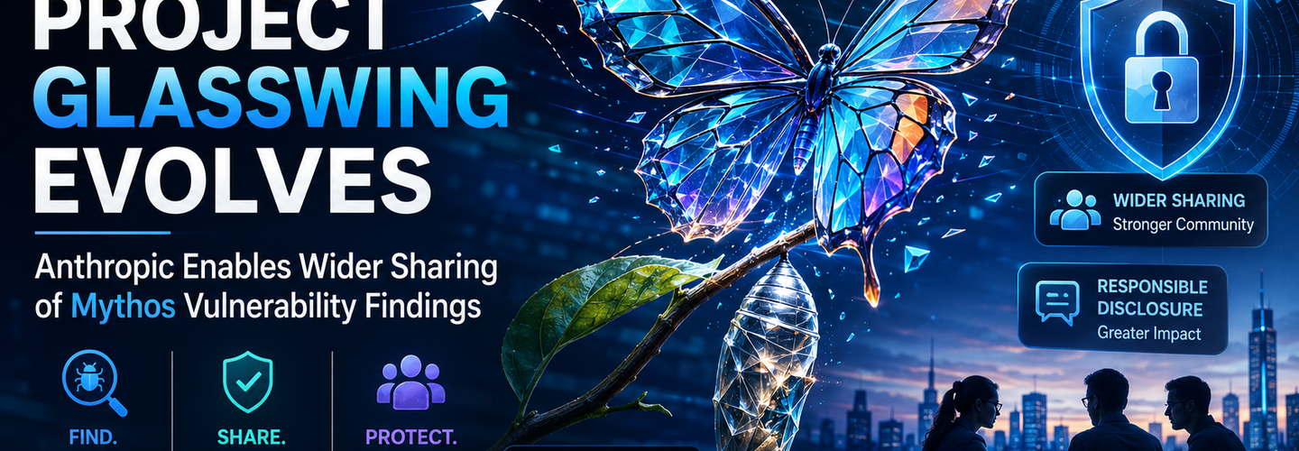 Project Glasswing Evolves as Anthropic Enables Wider Sharing of Mythos Vulnerability Findings