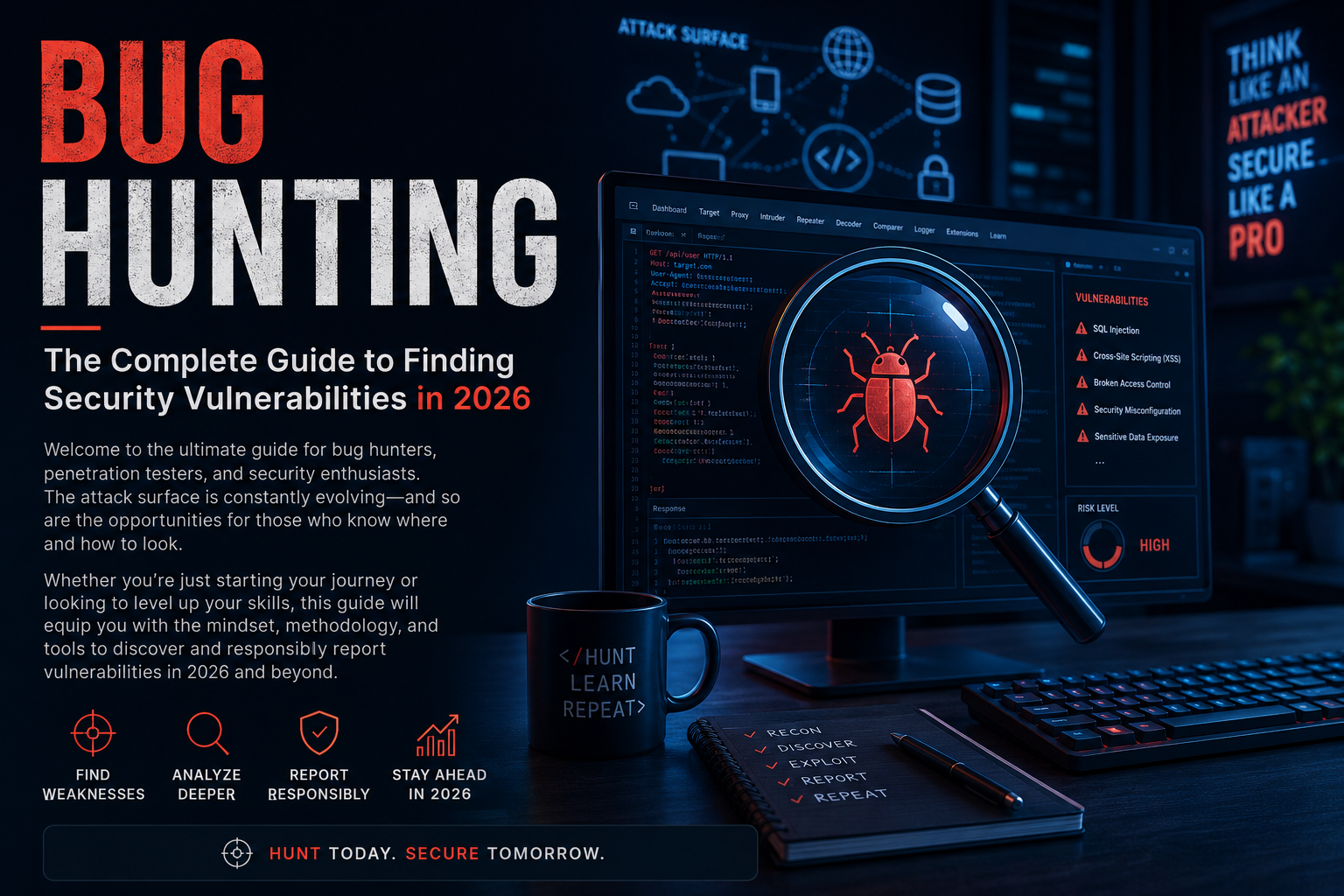 Bug Hunting: The Complete Guide to Finding Security Vulnerabilities in 2026