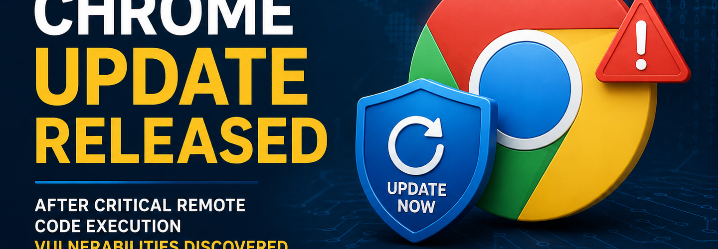 Urgent Chrome Update Released After Critical Remote Code Execution Vulnerabilities Discovered