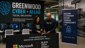 Greenwood Cyber + AI Lab Opens in Tulsa Through Microsoft and Black Tech Street Collaboration