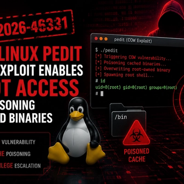 CVE-2026-46331: New Linux pedit COW Exploit Enables Root Access by Poisoning Cached Binaries