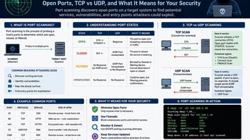 How Port Scanning Works: Open Ports, TCP vs UDP, and What It Means for Your Security